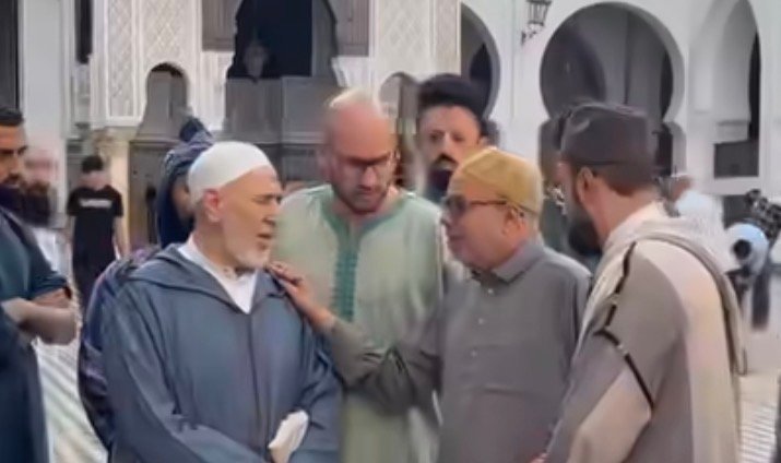 من هولندا وأمريكا في زيارة علمية برفقة الفقيه السيد:  الخمار البقالي